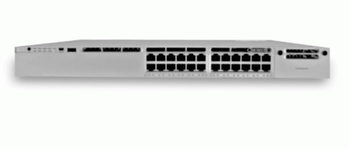 Cisco merk Enterprise niveau 24 poorts beheerde IP-service netwerk switch WS-C3850-24T-E 0