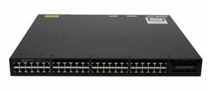 Switch Cisco original da série 3650 de 48 portas Uplink POE IP Services WS-C3650-48PD-E 0