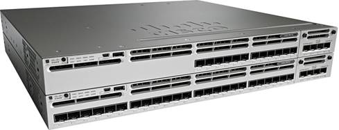 Upgrade naar Cisco Network Switch WS-C3850-24P-E 24 PoE-IP-services en 2 beheerinterfaces voor verbeterde netwerken 0