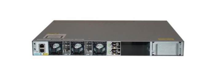 Cisco Network Switch WS-C3850-48F-L Comutador Ethernet Gigabit de 48 portas com PoE e StackWise-480 para módulos de rede flexíveis 1