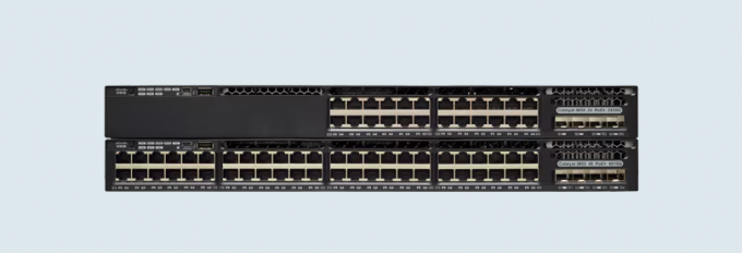 Cisco Catalyst 3650 Series Netzwerk-Switch 48-Port PoE+ mit IP-Basis für konvergierte kabelgebundene und drahtlose Netzwerke 1