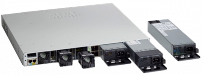 10/100/1000Mbps Cisco C9300 24 портовый коммутатор Стойка C9300-24U-A 0