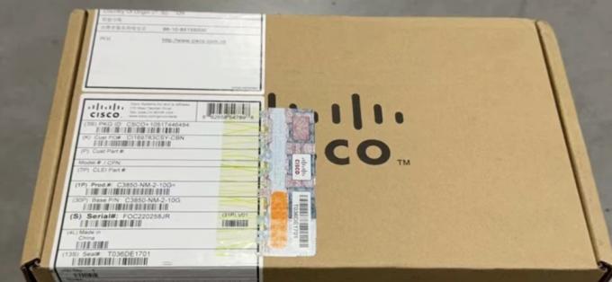 Module de commutateur réseau 3850 de la série 2 X 10GE C3850-NM-2-10G offre 4 fentes 1