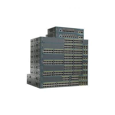 Buen precio Cisco 2960 Serie de Capas 2 Switch 24 puertos POE Gigabit Ethernet Switch WS-C2960S-24PS-L 4 x SFP en línea