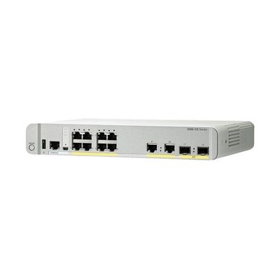 Buen precio Cisco 3560 Serie 8 Puerto de datos IP Base Gigabit Ethernet Interruptor administrado WS-C3560CX-8TC-S en línea
