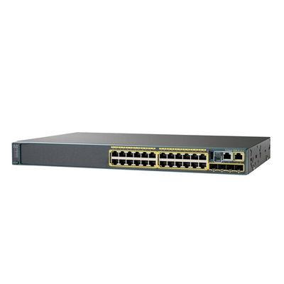 Buen precio C2960X Serie 24 puertos Gigabit Ethernet red Poe Switch WS-C2960X-24PS-L en línea