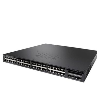 Хорошая цена Cisco WS-C3650-48TQ-E 3650 серии 48-портный коммутатор сетевого оборудования онлайн
