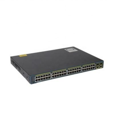 Хорошая цена Cisco Network Switch 2960 серии 48 портов управления сетью PoE коммутатор WS-C2960-48PST-L онлайн