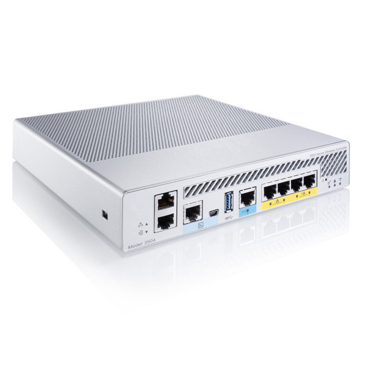 Cisco Wireless AP Controller AIR-CT3504-K9 Gecentraliseerd beheer voor 150 AP's en 3000 klanten