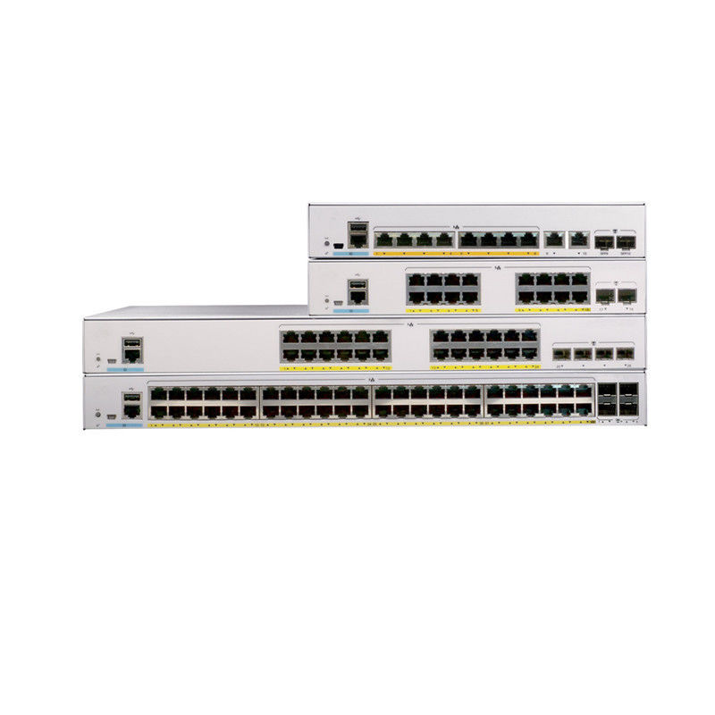 Cisco Catalyst 48-poort Gigabit Lan Lite Network Switch WS-C2960L-48TQ-LL 4x10G SFP+