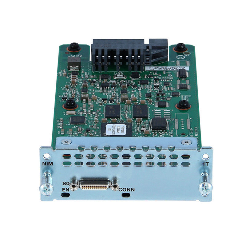 2 poorten Cisco Router Module NIM-2T voor snelle synchrone WAN-connectiviteit