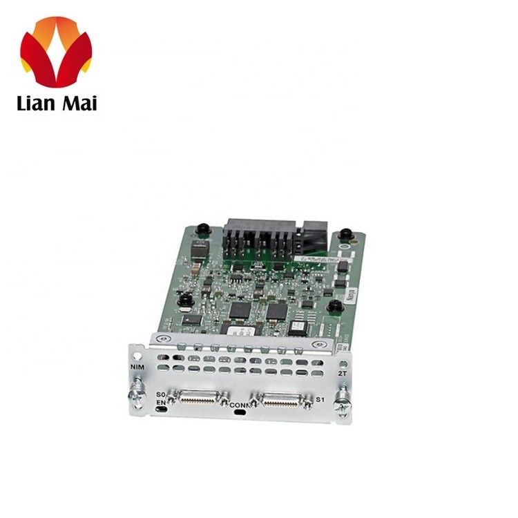 2 poorten Cisco Router Module NIM-2T voor snelle synchrone WAN-connectiviteit