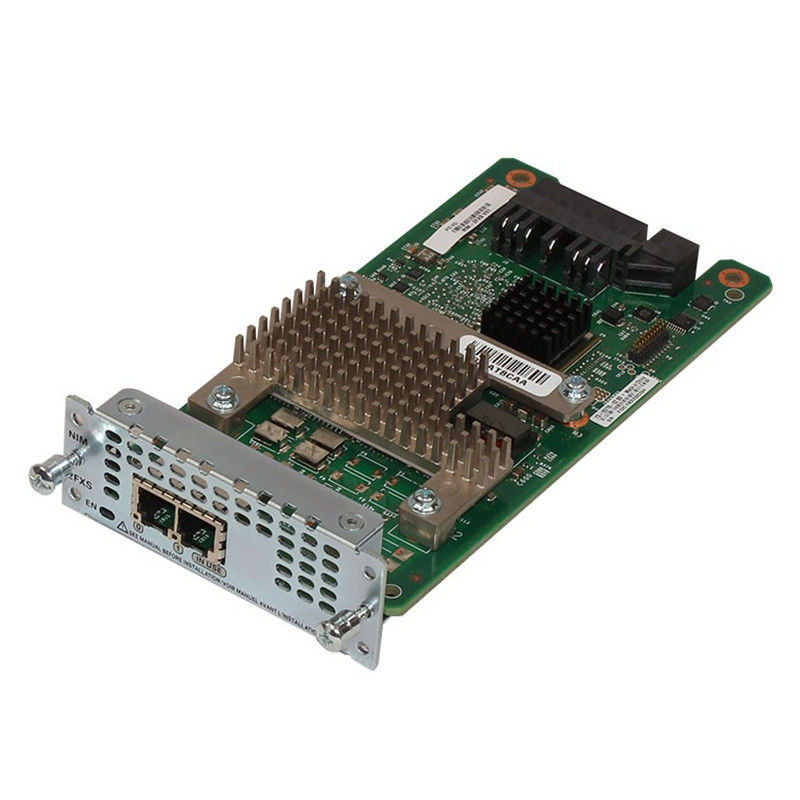 Cisco 2 Port FXS Network Interface Module NIM-2FXS Dual Voice Ports voor analoge telefoons