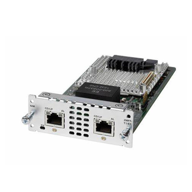 NIM-2MFT-T1/E1 Cisco Router Module 2 Port Multiflex Trunk Voice / WAN Network Interface Module