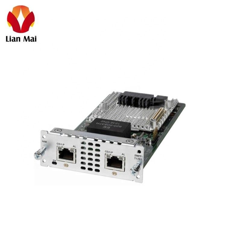 NIM-2MFT-T1/E1 Cisco Router Module 2 Port Multiflex Trunk Voice / WAN Network Interface Module