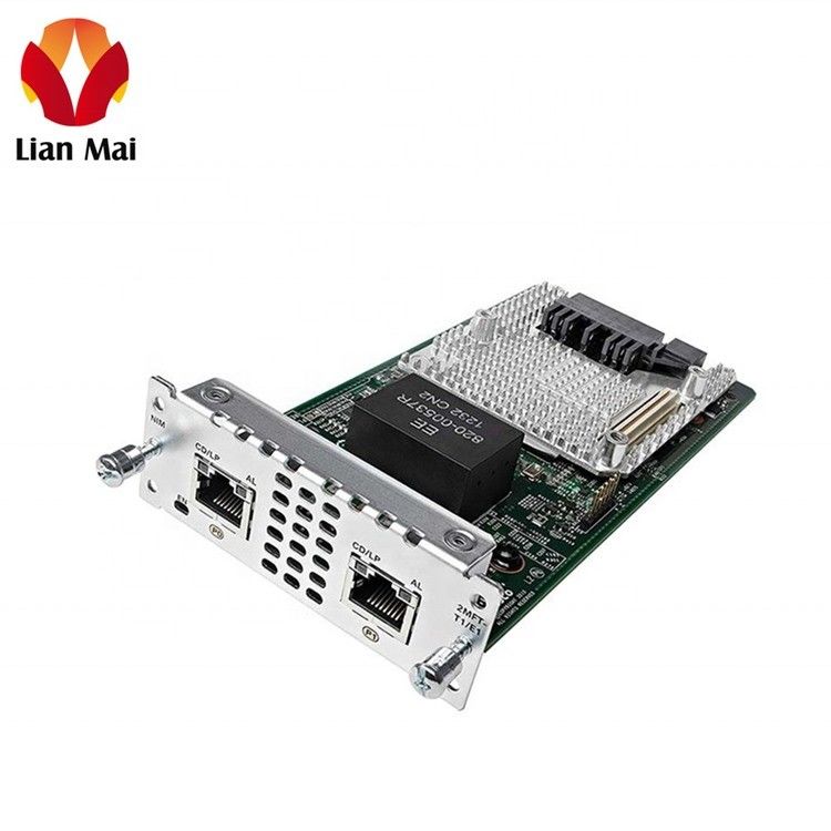 NIM-2MFT-T1/E1 Cisco Router Module 2 Port Multiflex Trunk Voice / WAN Network Interface Module