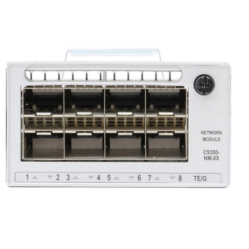 Catalyst 9300 Series 8-poorts 10 Gigabit Cisco Netwerkmodule C9300-NM-8X voor schaalbare netwerken