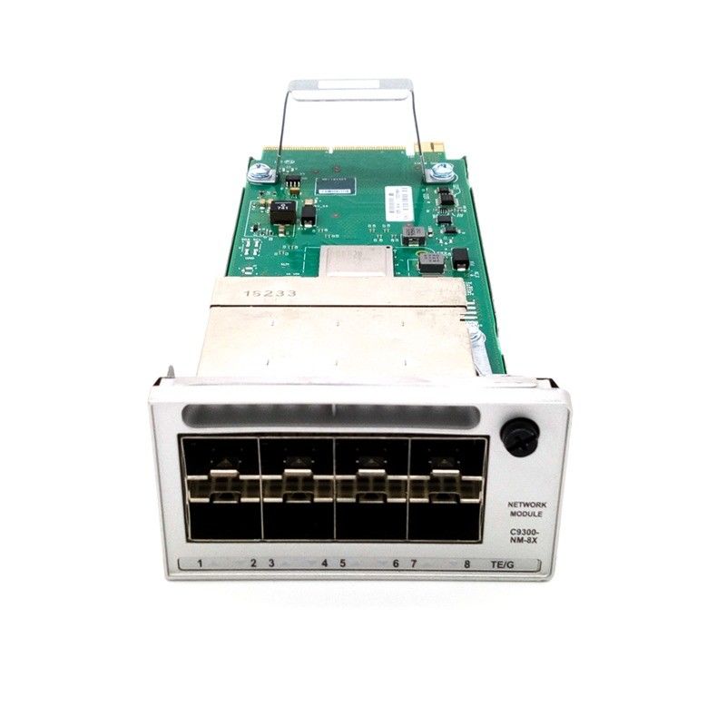 Catalyst 9300 Series 8-poorts 10 Gigabit Cisco Netwerkmodule C9300-NM-8X voor schaalbare netwerken
