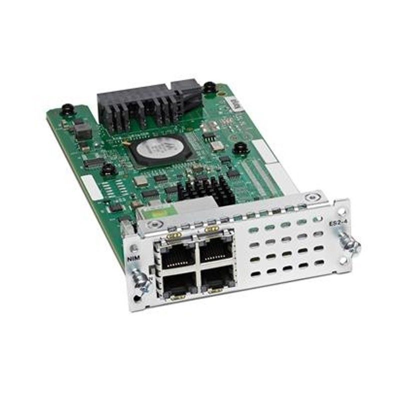 Cisco Gigabit Ethernet Switch 4-poorts Netwerk Interface Module voor Flexibele Netwerkuitbreiding
