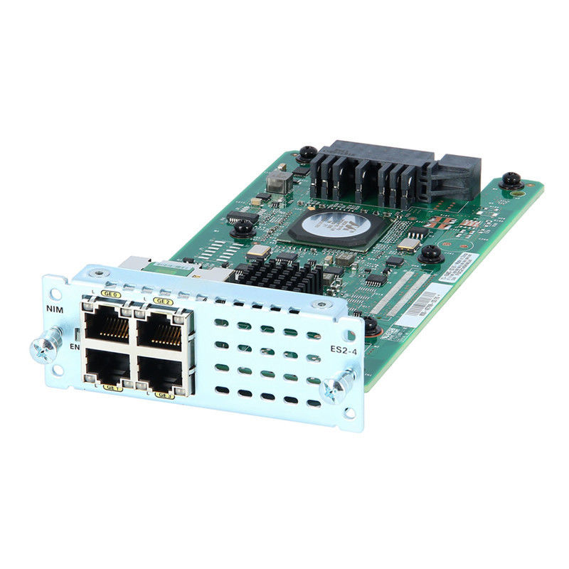 Cisco Gigabit Ethernet Switch 4-poorts Netwerk Interface Module voor Flexibele Netwerkuitbreiding