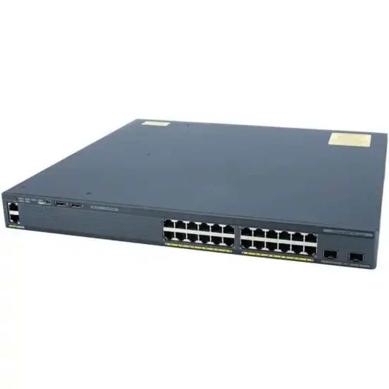 WS-C2960XR-24TD-I Cisco Catalyst 2960XR 24 Port SFP IP Lite Network Switch 2960-XR 24 GigE 2 x 10G SFP+