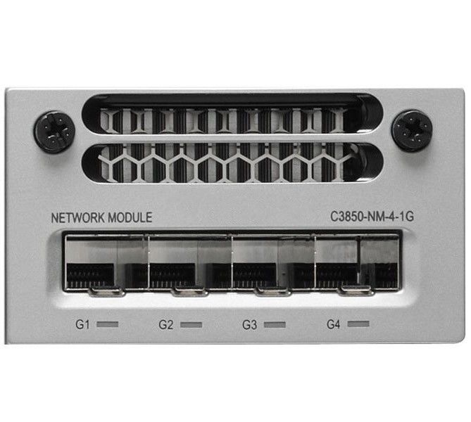 Cisco C3850 Series 4 x 1GE Network Switch Module C3850-NM-4-1G