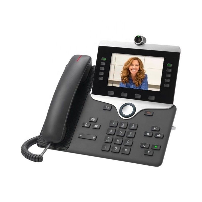 Multi Line Cisco IP Phone 8845 HD 720p Video IP Phone CP-8845-K9= Met USB en Bluetooth