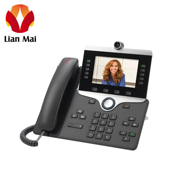 Multi Line Cisco IP Phone 8845 HD 720p Video IP Phone CP-8845-K9= Met USB en Bluetooth