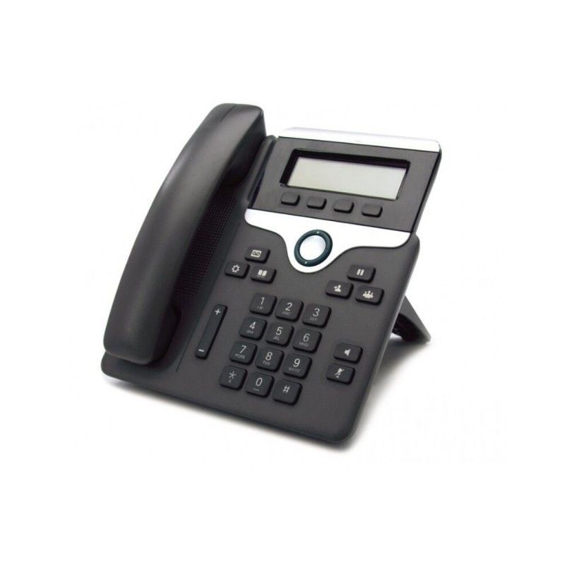 Gigabit Ethernet Cisco IP-telefoon 7841 CP-7841-K9 Multi Line voor kantoorcommunicatie