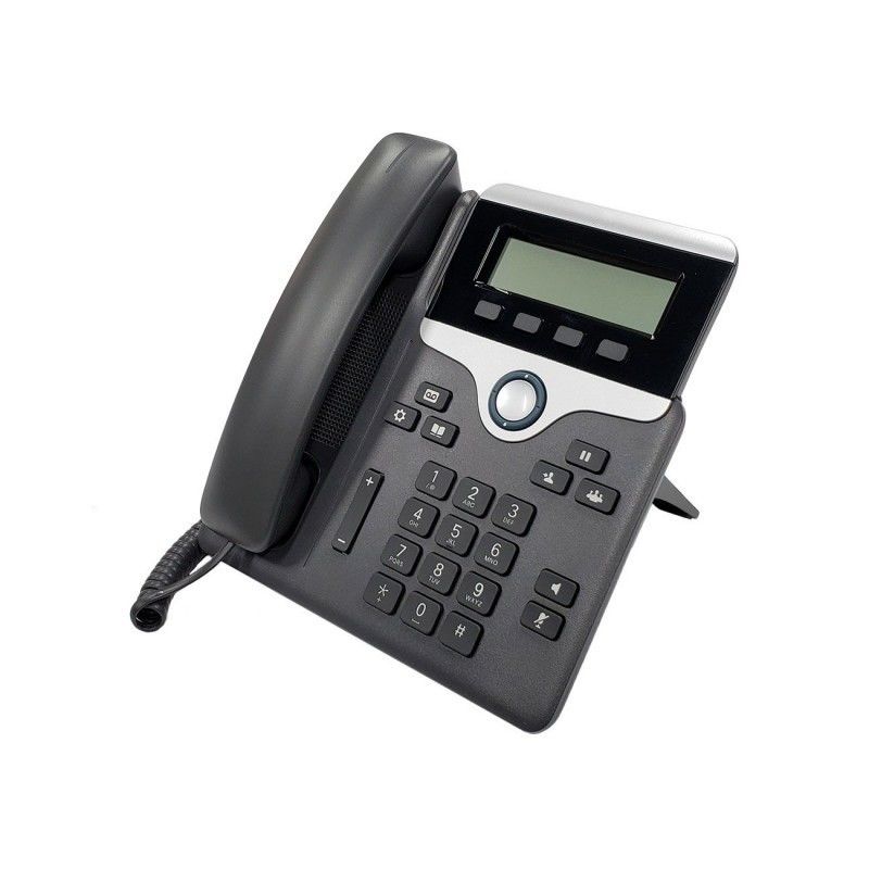 Gigabit Ethernet Cisco IP-telefoon 7841 CP-7841-K9 Multi Line voor kantoorcommunicatie