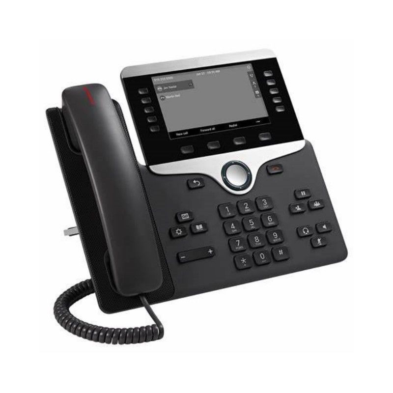 Eénregelige Cisco IP-telefoon 8811 CP-8811-K9 Cisco zakelijke telefoon voor spraak in kubussen