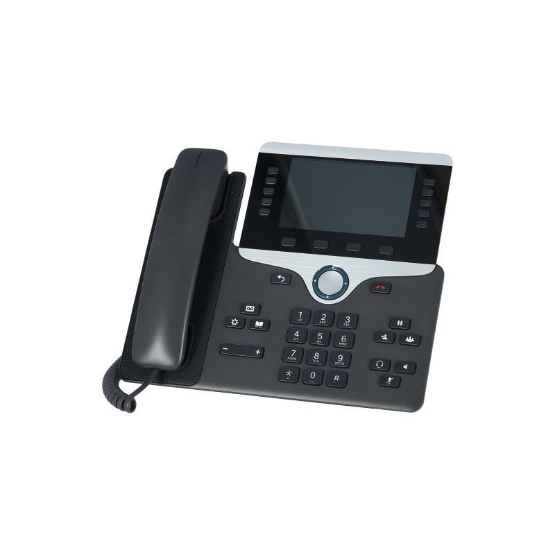 Eénregelige Cisco IP-telefoon 8811 CP-8811-K9 Cisco zakelijke telefoon voor spraak in kubussen