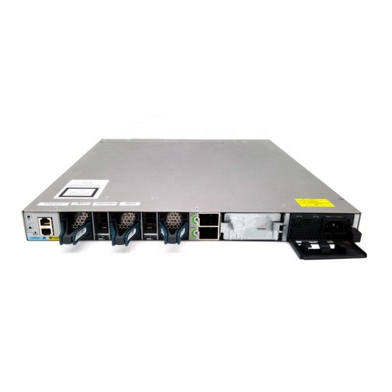 Cisco Netwerk Switch WS-C3850-48F-L 48-poorts Gigabit Ethernet Switch met PoE en StackWise-480 voor Flexibele Netwerkmodules