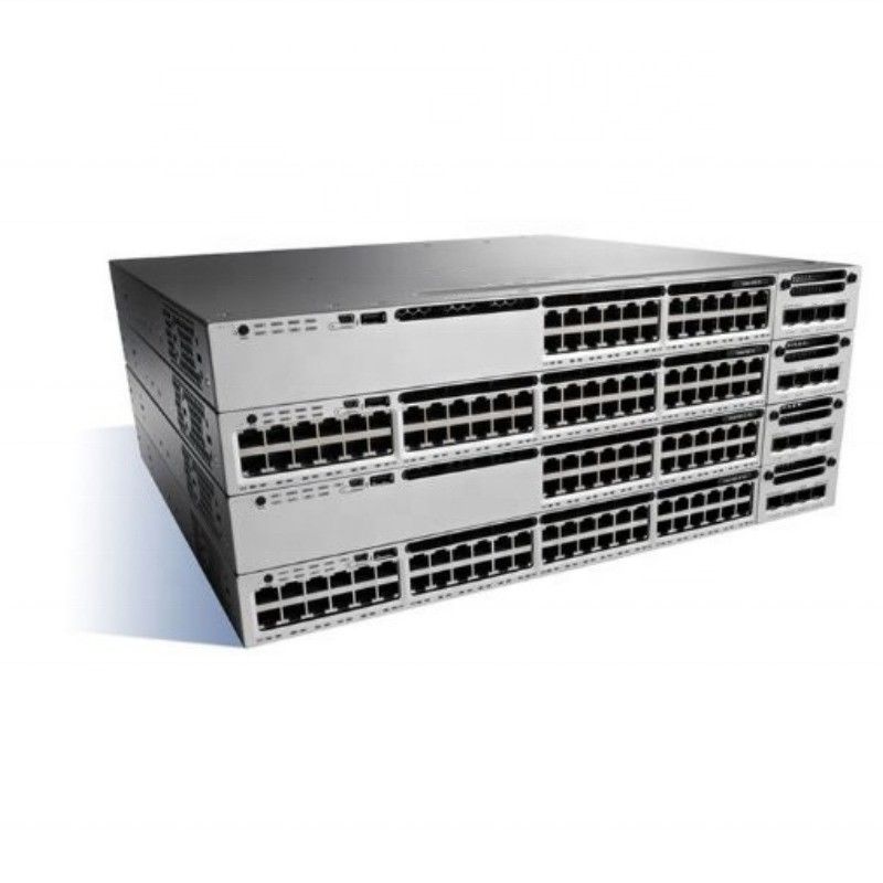 Cisco Netwerk Switch WS-C3850-48F-L 48-poorts Gigabit Ethernet Switch met PoE en StackWise-480 voor Flexibele Netwerkmodules