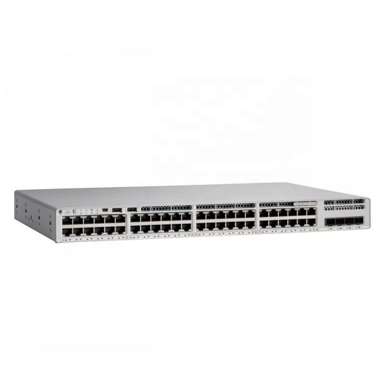 C9200L-48T-4G-E Cisco Ethernet Switch 48 poort 10/100/1000 met vaste 1G uplinks voor bekabelde connectiviteit