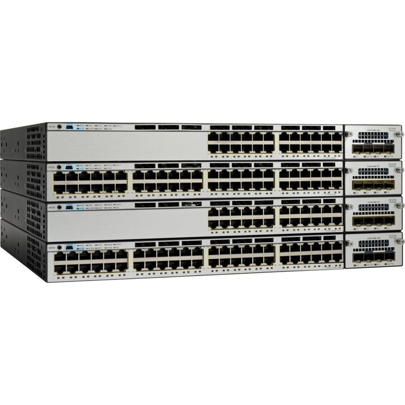Catalyst 3850 serie 24-poort beheerde netwerkschakelaar WS-C3850-24T-E