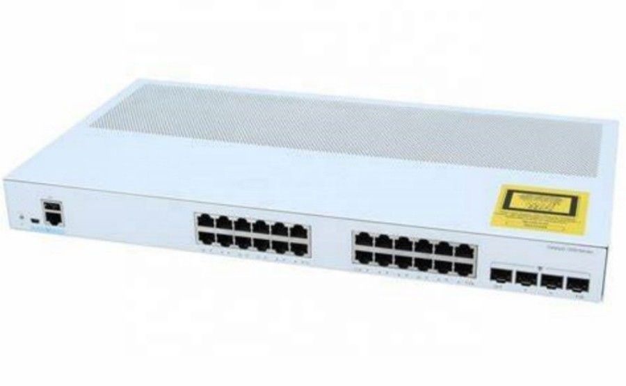 C1000-24T-4G-L Cisco 24 Port Switch Industrial Ethernet Switch Vaste beheerde