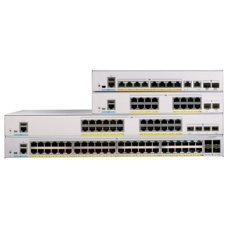 C1000-24T-4G-L Cisco 24 Port Switch Industrial Ethernet Switch Vaste beheerde