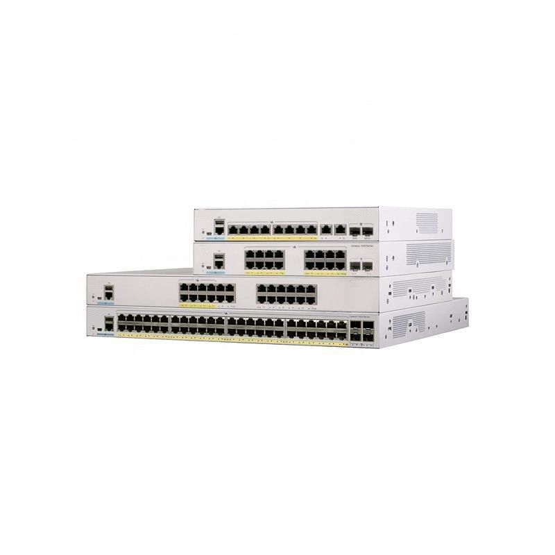 C1300 Series 16x 10/100/1000 Ethernet Network Switch 2x 1G SFP Uplinks 160G C1300-16T-2G