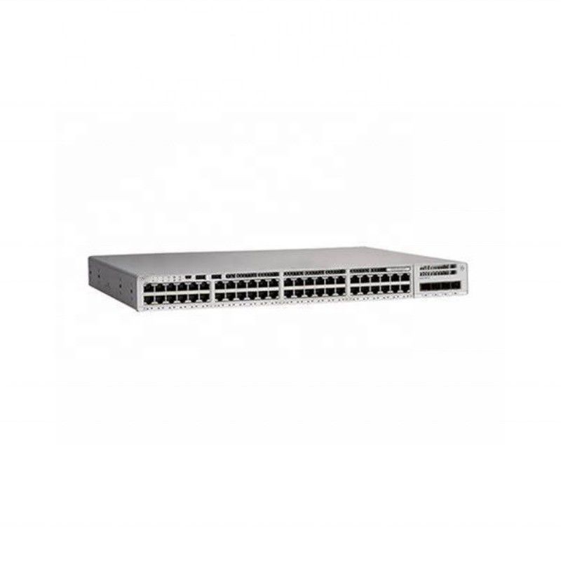48 GE SFP-poorten Modulaire uplink Cisco C9300 Switch C9300-48S-A Meer uitbreidingen