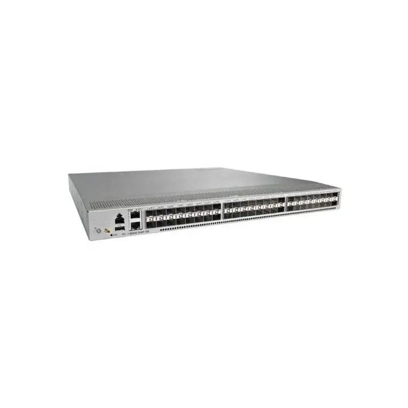 48x1G-poorten 4x10/25G 2x40/100G Ethernet Network Switch Nexus 9K-serie N9K-C9348GC-FXP