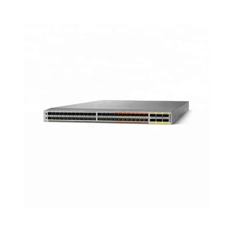 48x1G-poorten 4x10/25G 2x40/100G Ethernet Network Switch Nexus 9K-serie N9K-C9348GC-FXP