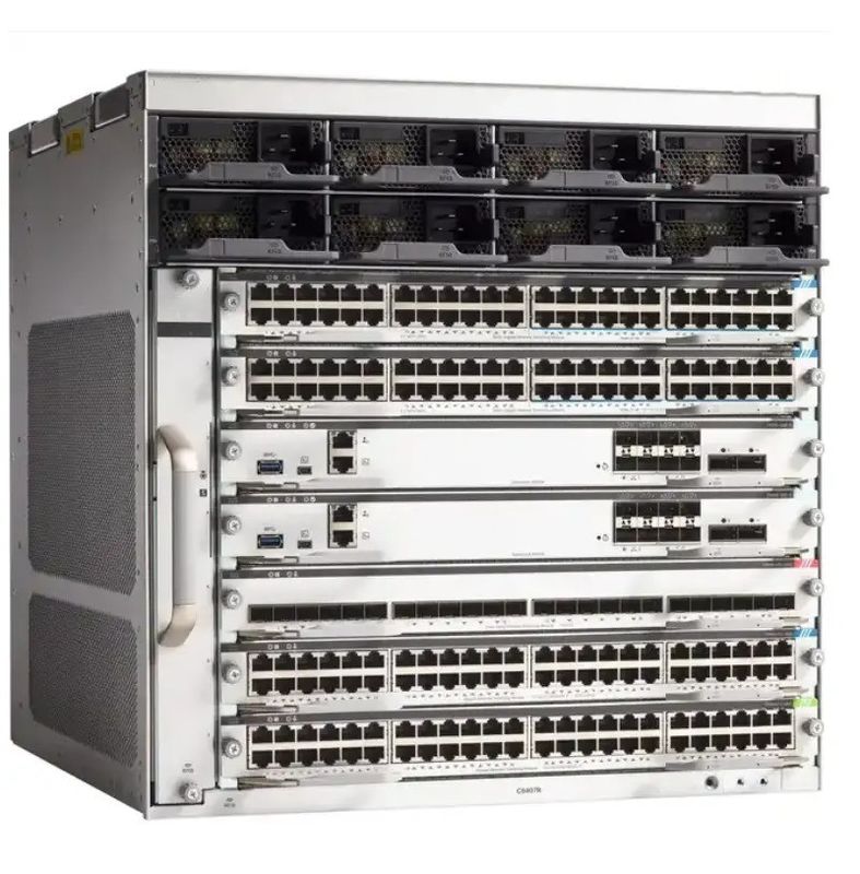 C9400 Serie 7 Sleuf Kernschakelaar 10G High-End Chassi Ethernet Switch C9407R-A