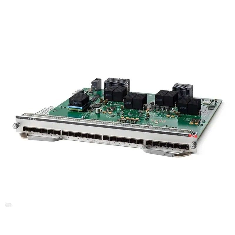 24 poort 10 Gigabit Ethernet SFP Cisco Switch Module C9400-LC-24XS C9400 serie