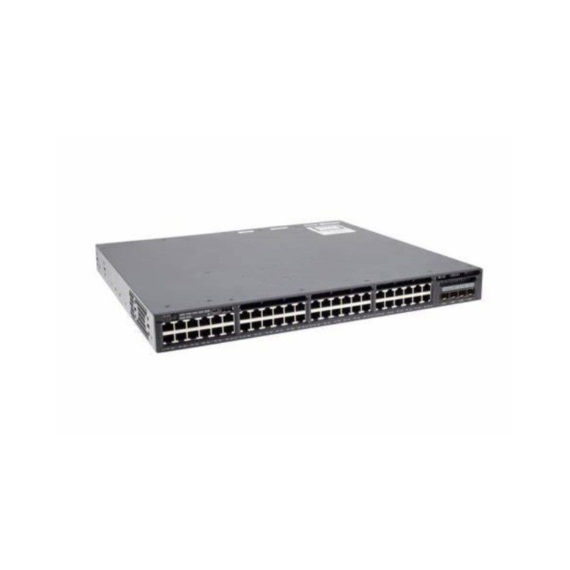 Cisco Catalyst 3650 serie netwerkswitch met 48 PoE+ poorten en IP Base voor geconvergeerde bekabelde en draadloze netwerken