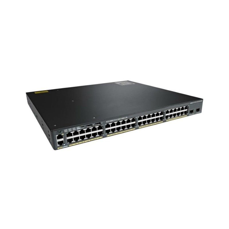 WS-C3650-48TQ-E C3650 serie 48 10/100/1000 Ethernet dan 4x10G saklar poorten Uplink switch