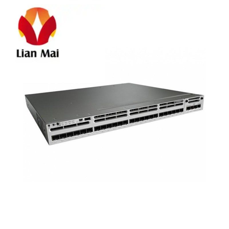 C3850 Series 24P Layer 3 Ethernet oorspronkelijk gebruikt Switch WS-C3850-24S-E