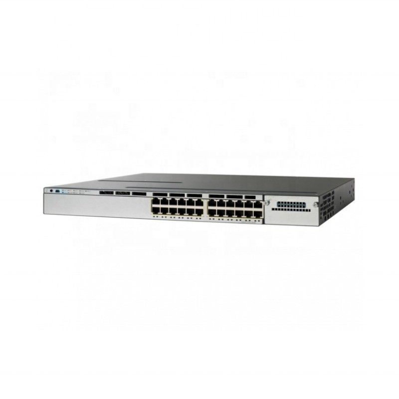 Oorspronkelijke Cisco Network Switch 24Ports PoE Gigabit Ethernet Switch C3850 Series WS-C3850-24T-S