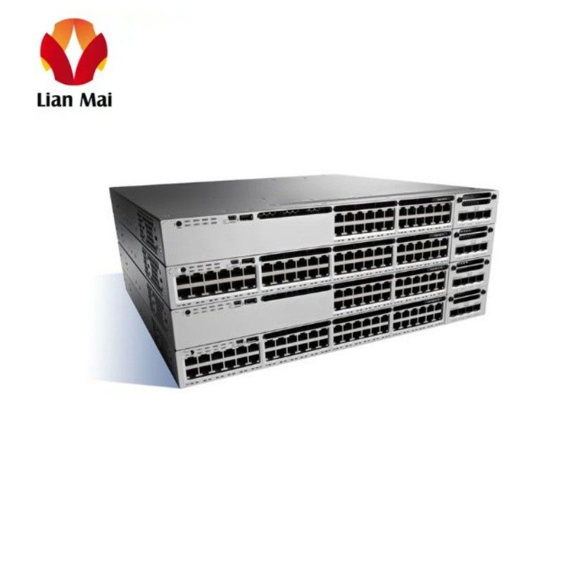 C3850 Serie 48 Volledige POE-poorten Layer 3 Basis Gigabit Ethernet Netwerk Switch WS-C3850-48F-L