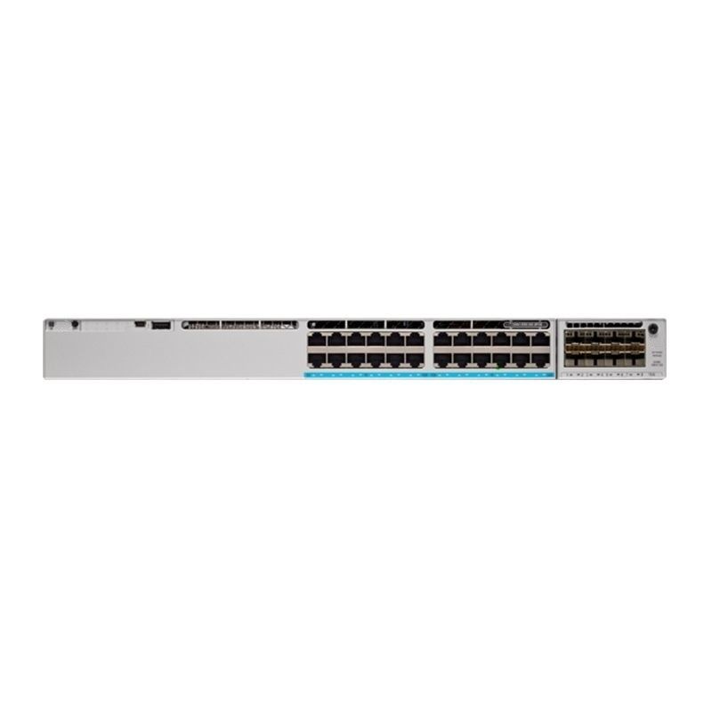Cisco 9300 24 Port Switch UPOE Layer 3 Managed Switch met netwerk essentials C9300-24U-E